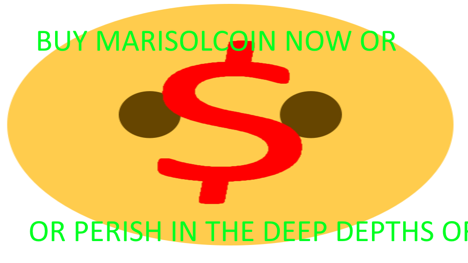 Marisol coin meme